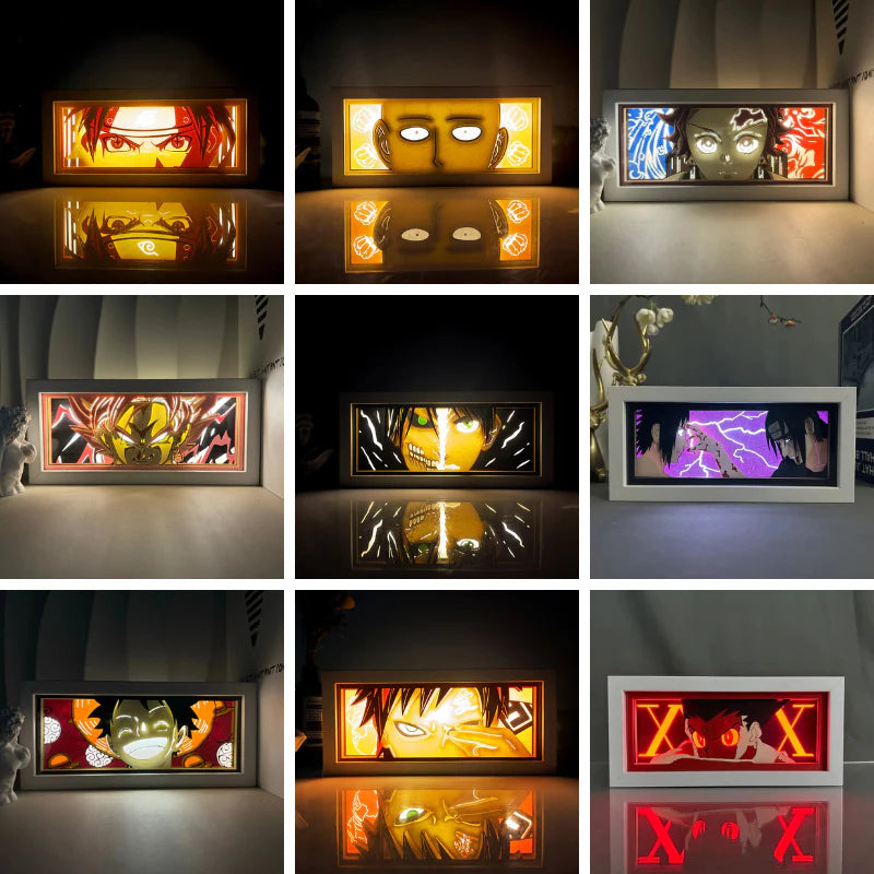 Iconic Anime 3D Light Box