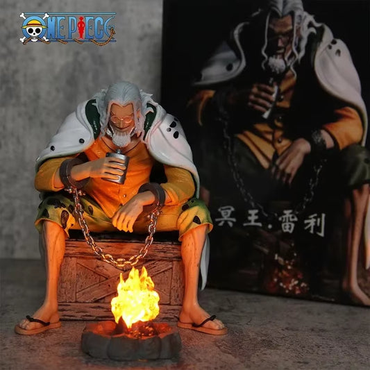 16Cm Anime One Piece Figure Silvers Rayleigh Action Figures Model Figurine Room Collection Ornament Pvc Model Toys Birthday Gifs